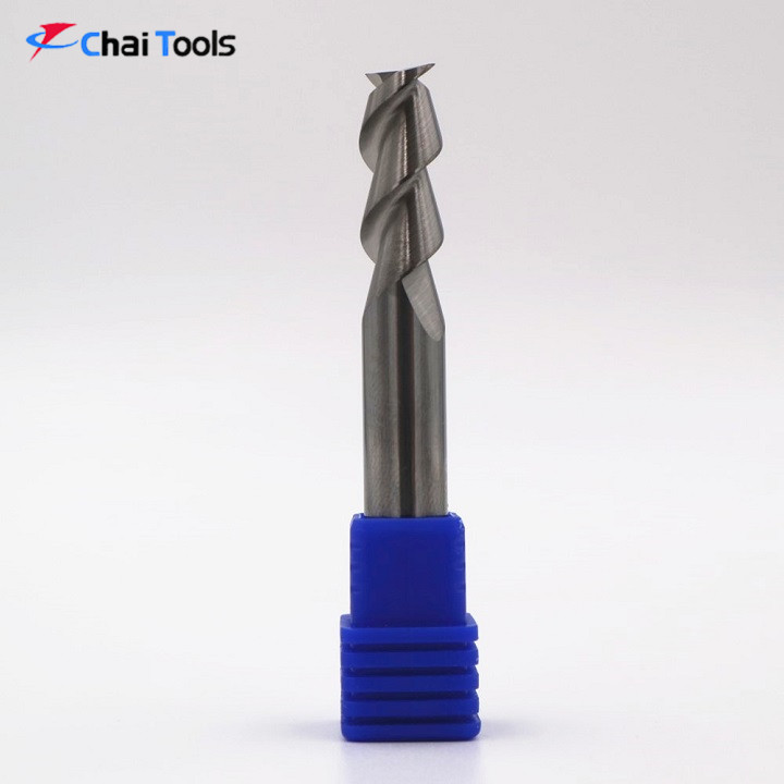 Solid carbide 2 Flutes Flate-end Endmill cutter for aluminum