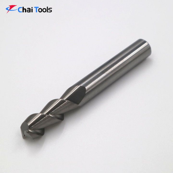 Solid carbide 2 Flutes Flate-end Endmill cutter for aluminum