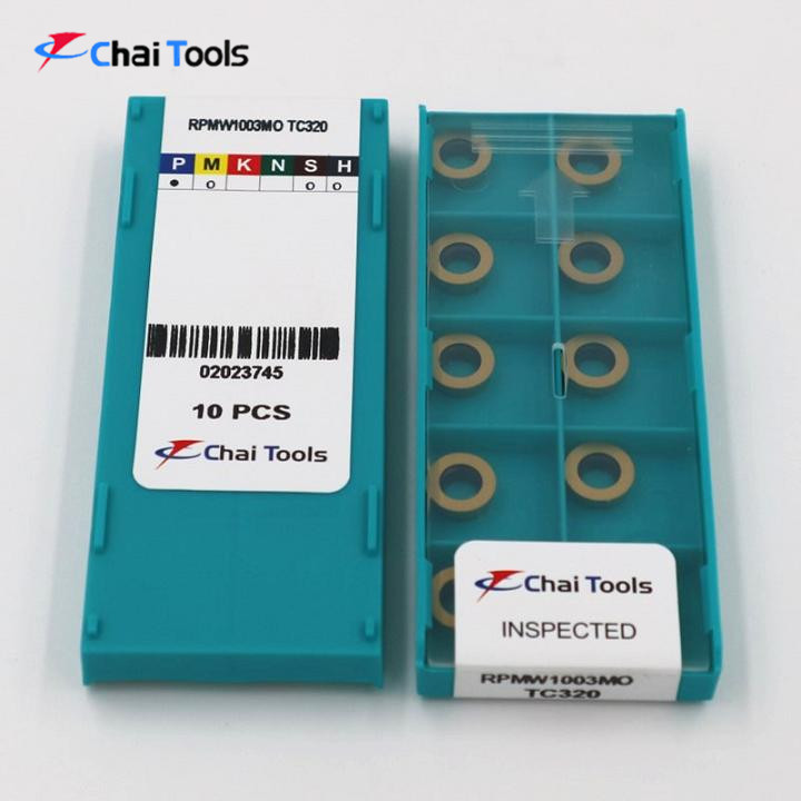 RPWM 1003MO TC320 Carbide insert for endmill cutter bar