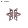 DCMT11T304-GM CT8225 CNC Tungsten Carbide turning insert for stainless steel machining